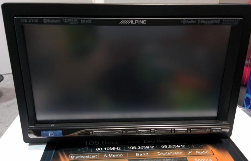 Alpine ICSX7HD w/extras Car Stereo Forum